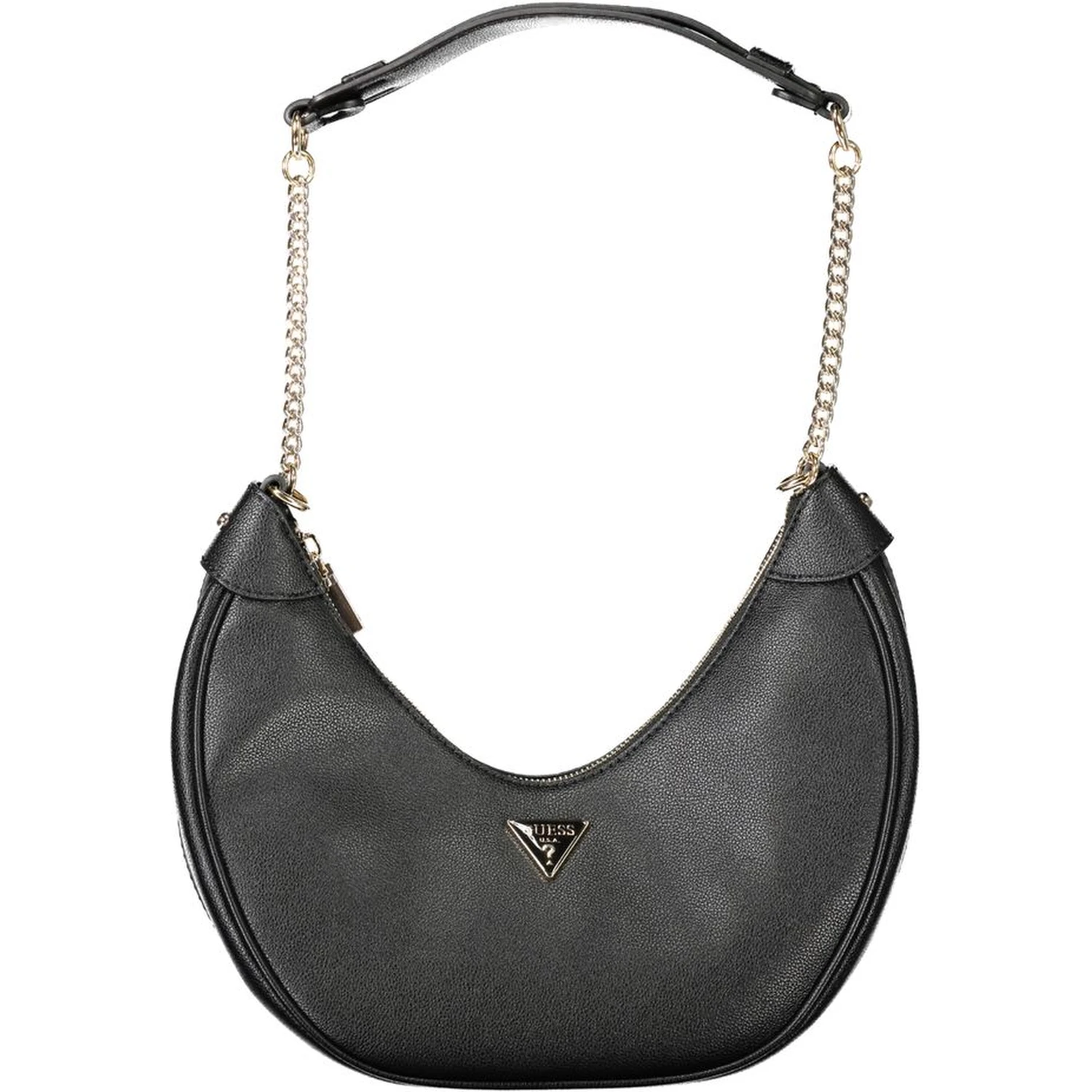 Fedora Hobo Shoulder Bag In Black