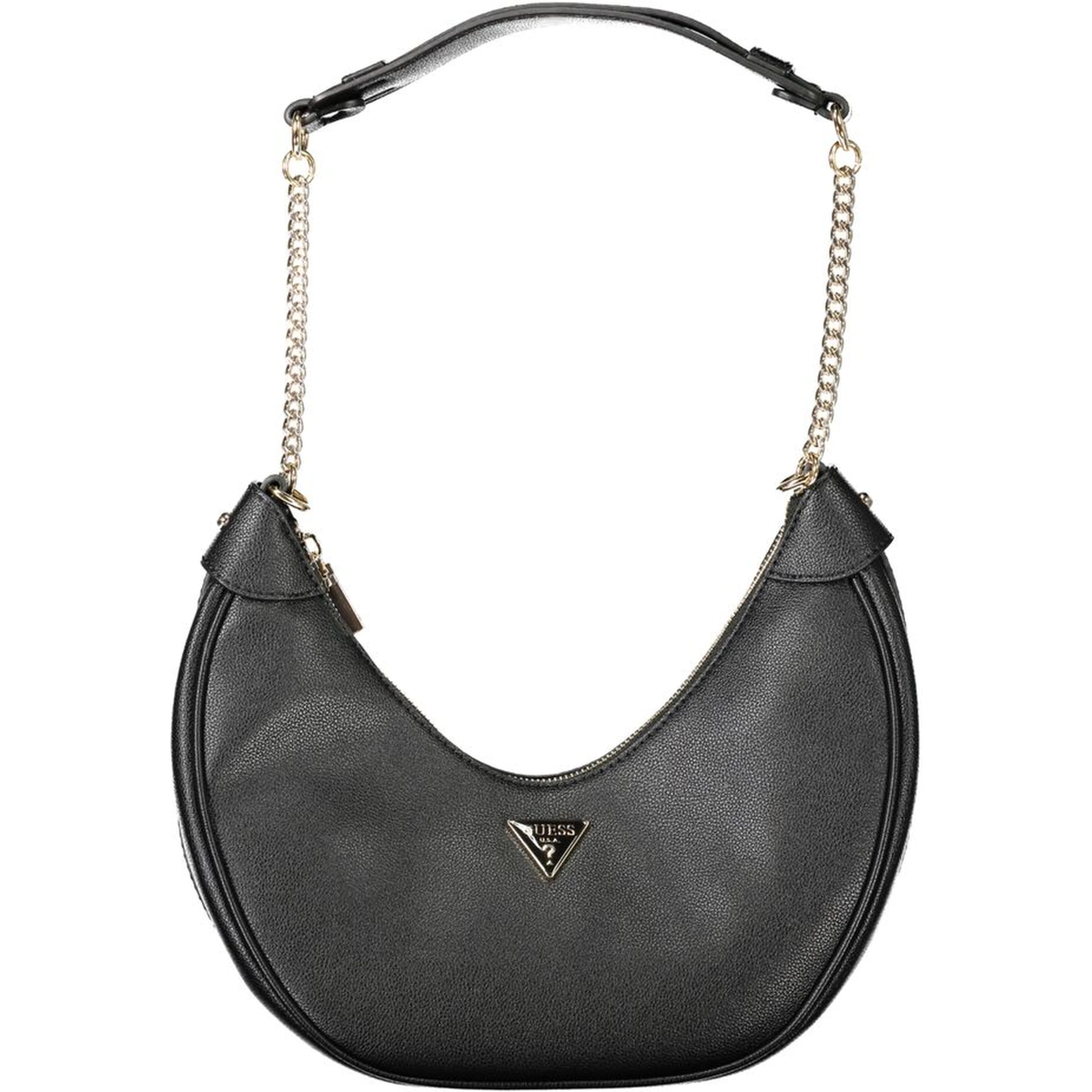 Fedora Hobo Shoulder Bag In Black