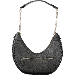 Fedora Hobo Shoulder Bag In Black
