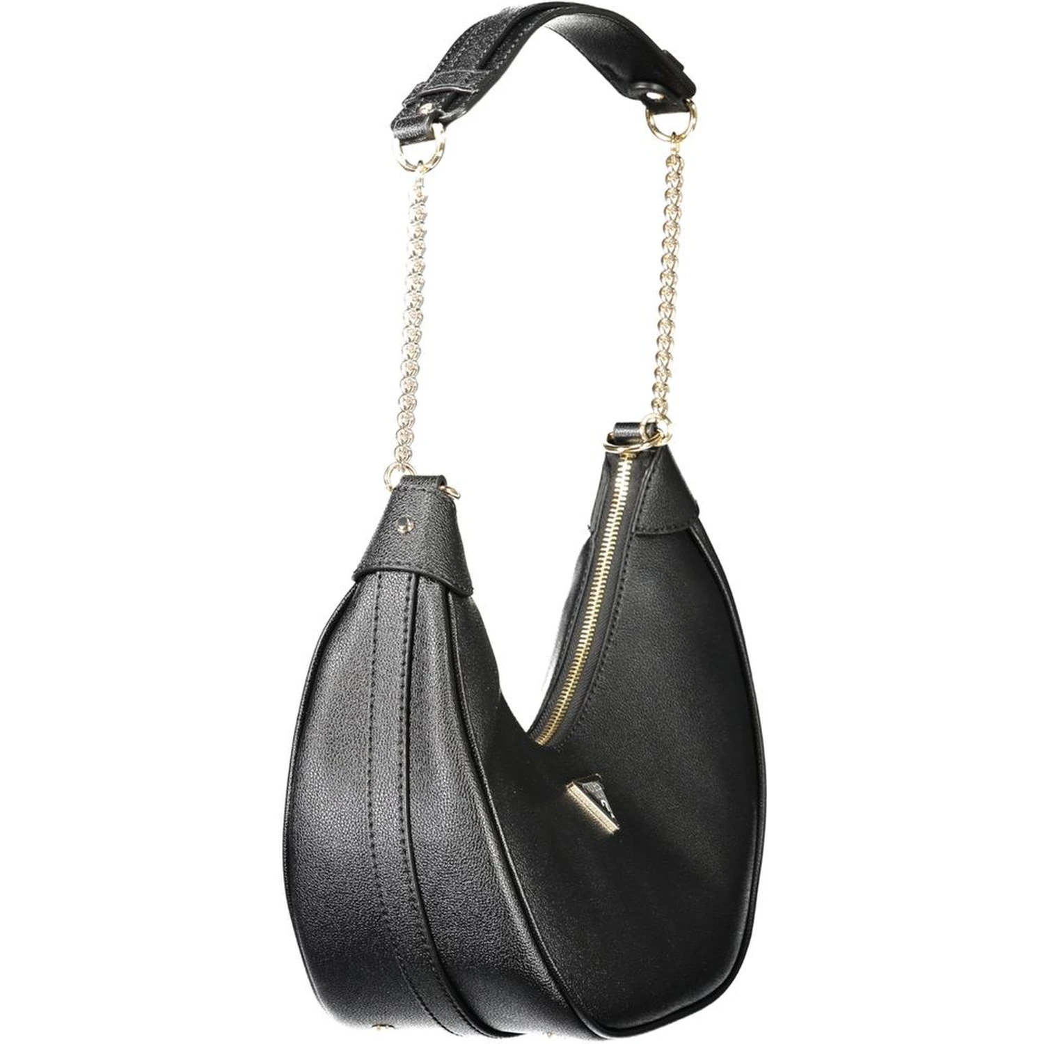 Fedora Hobo Shoulder Bag In Black