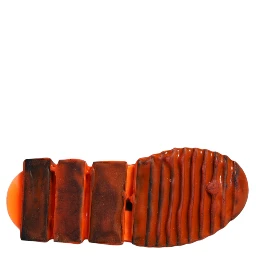 White Orange Slip On Sorrento Sneakers Shoes