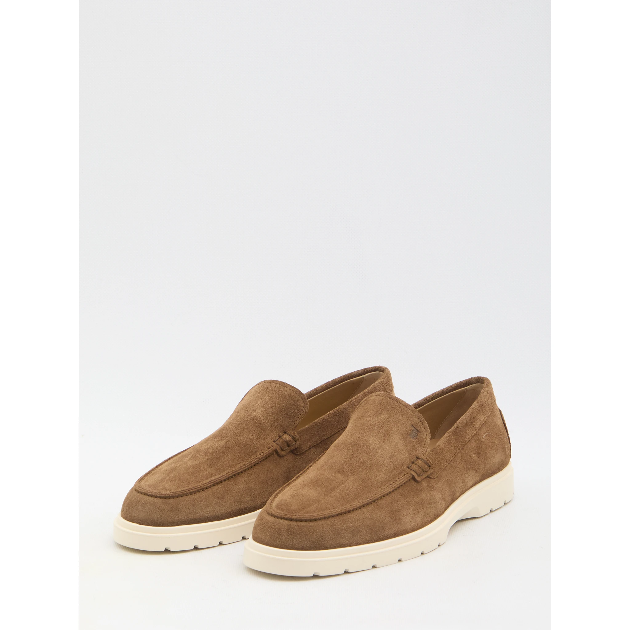 Suede loafers
