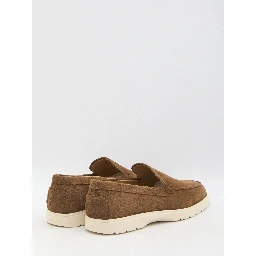 Suede loafers