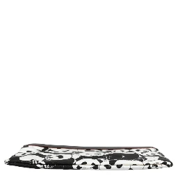 Black White Panda Pattern Clutch Pouch Bag