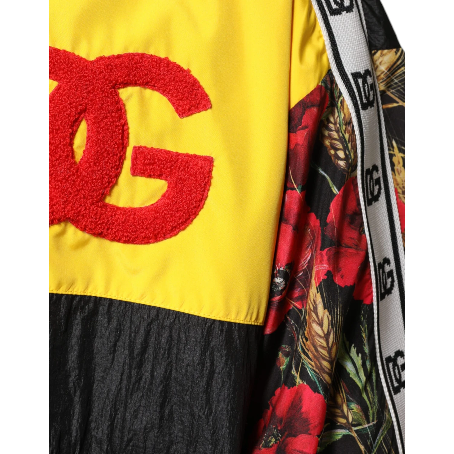 Multicolor Patchwork Men Full Zip Sweater