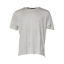 Off White Crew Neck Short Sleeve T-shirt