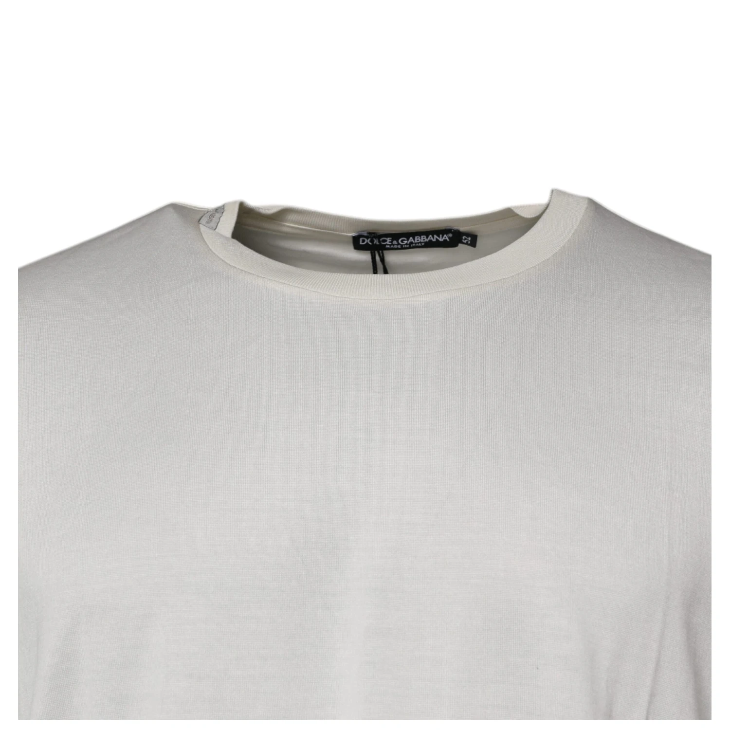 Off White Crew Neck Short Sleeve T-shirt