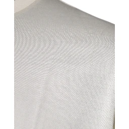 Off White Crew Neck Short Sleeve T-shirt