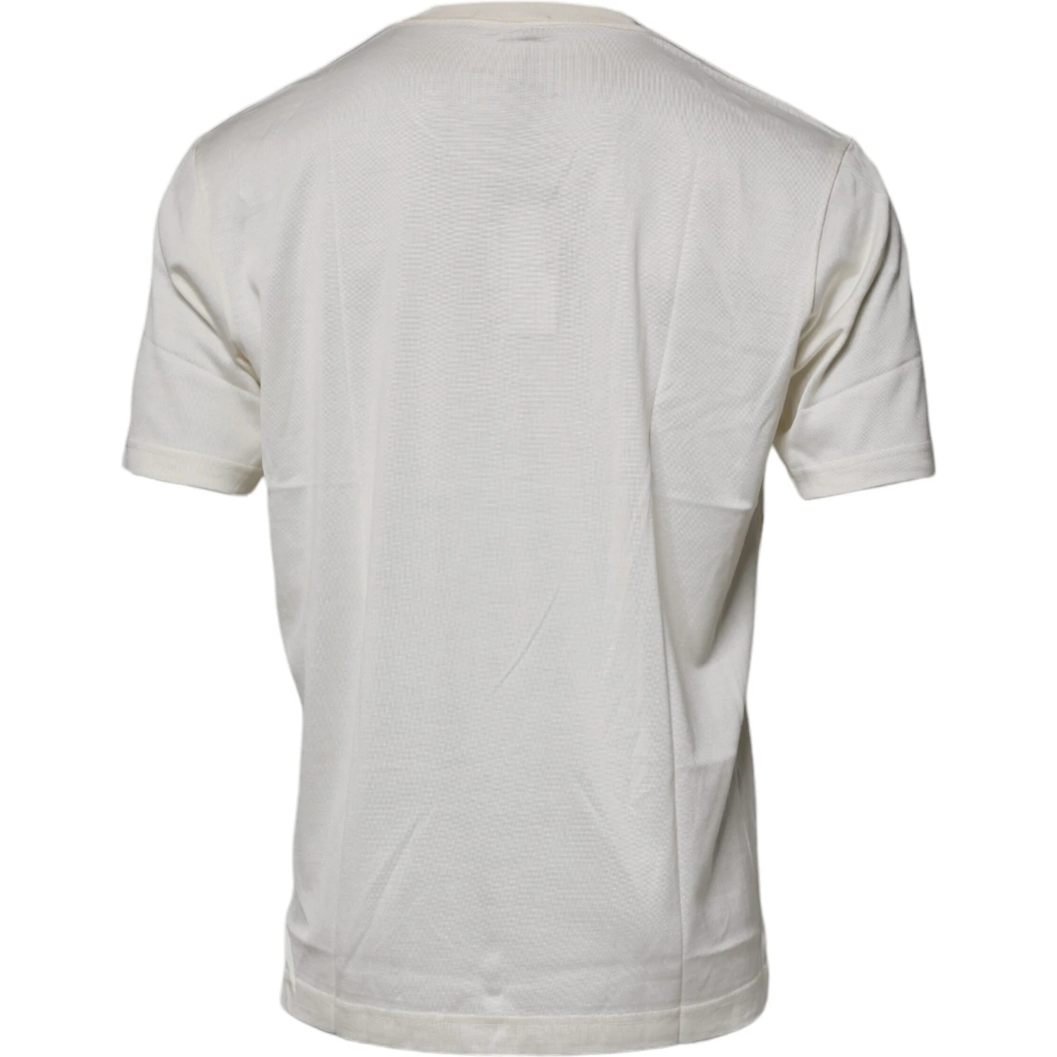 Off White Crew Neck Short Sleeve T-shirt