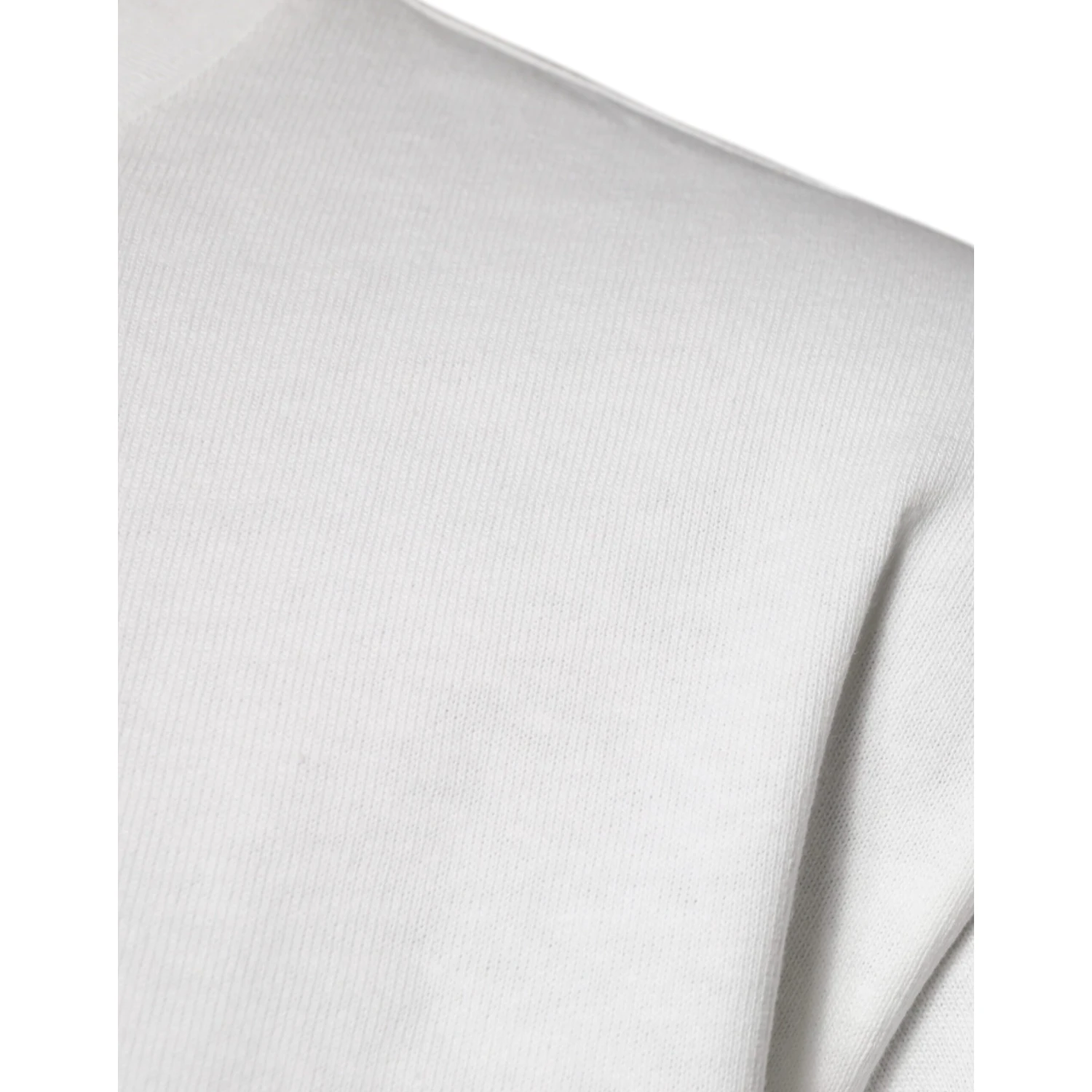 White DG Logo Crew Neck Short Sleeves T-shirt