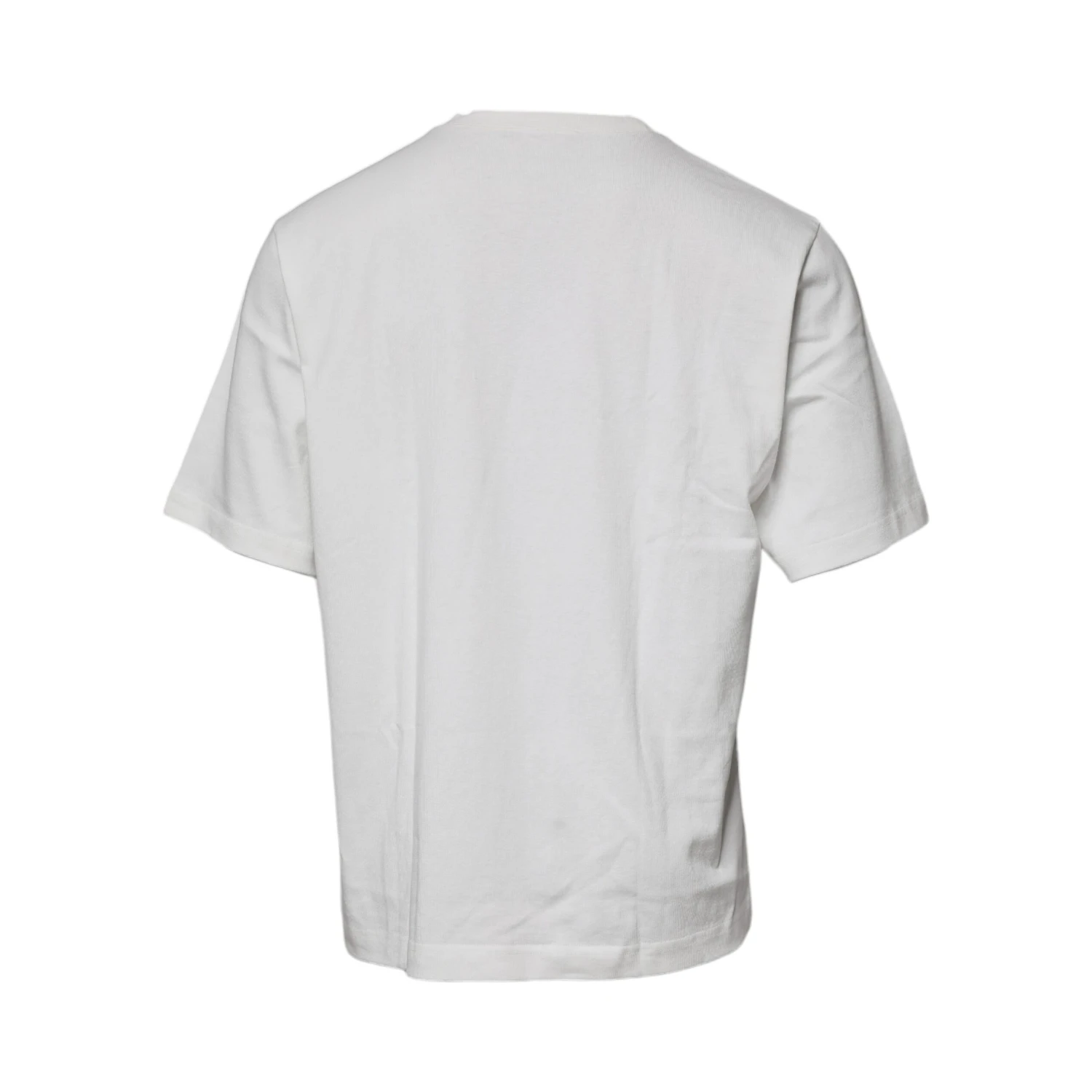 White DG Logo Crew Neck Short Sleeves T-shirt