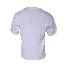 White DG Logo Crew Neck Short Sleeve T-shirt