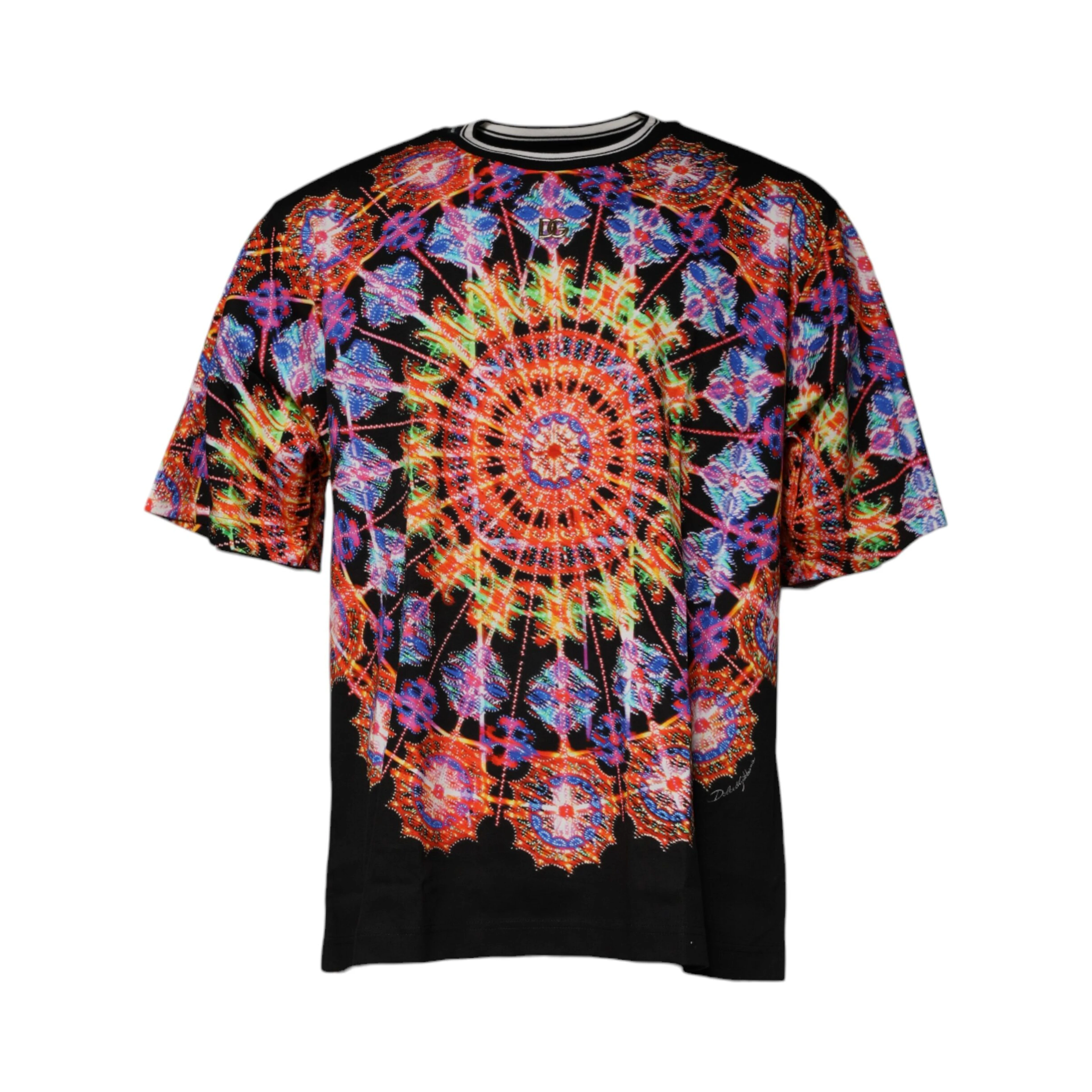 Multicolor Kaleidoscope Men Short Sleeves T-shirt