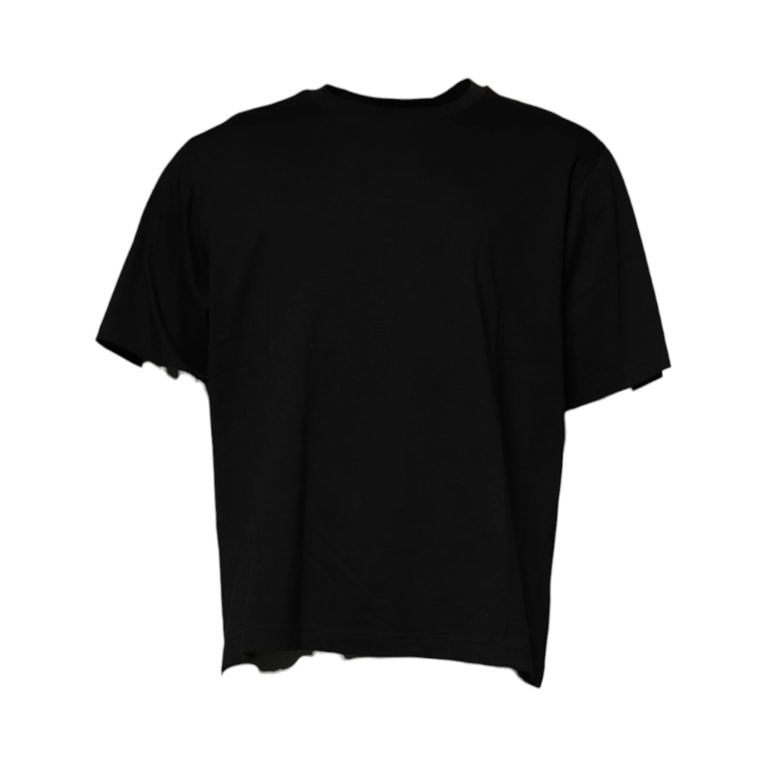 Black Crew Neck Short Sleeve T-shirt