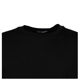 Black Crew Neck Short Sleeve T-shirt