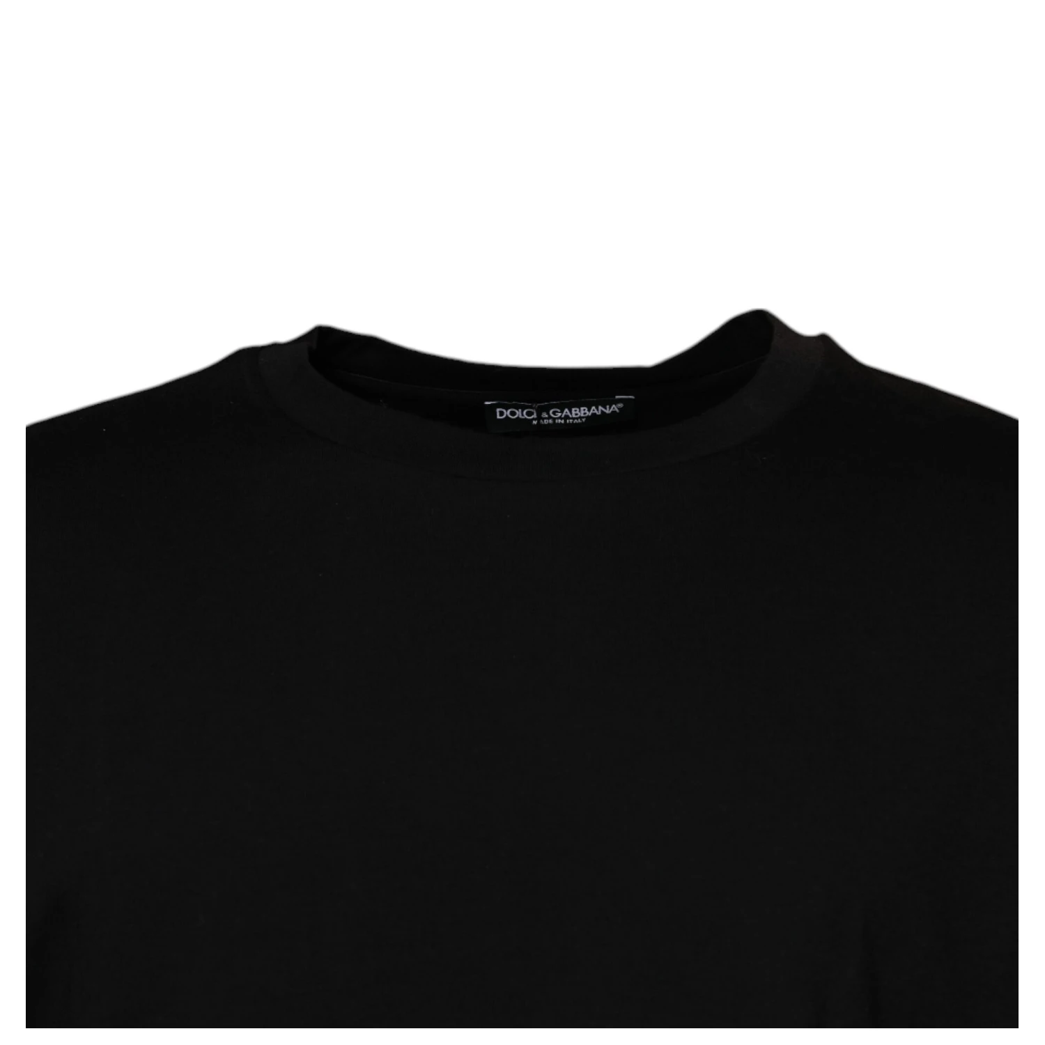 Black Crew Neck Short Sleeve T-shirt