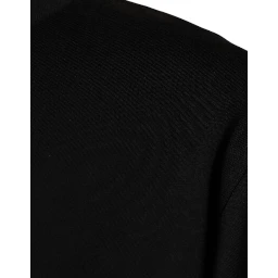Black Crew Neck Short Sleeve T-shirt