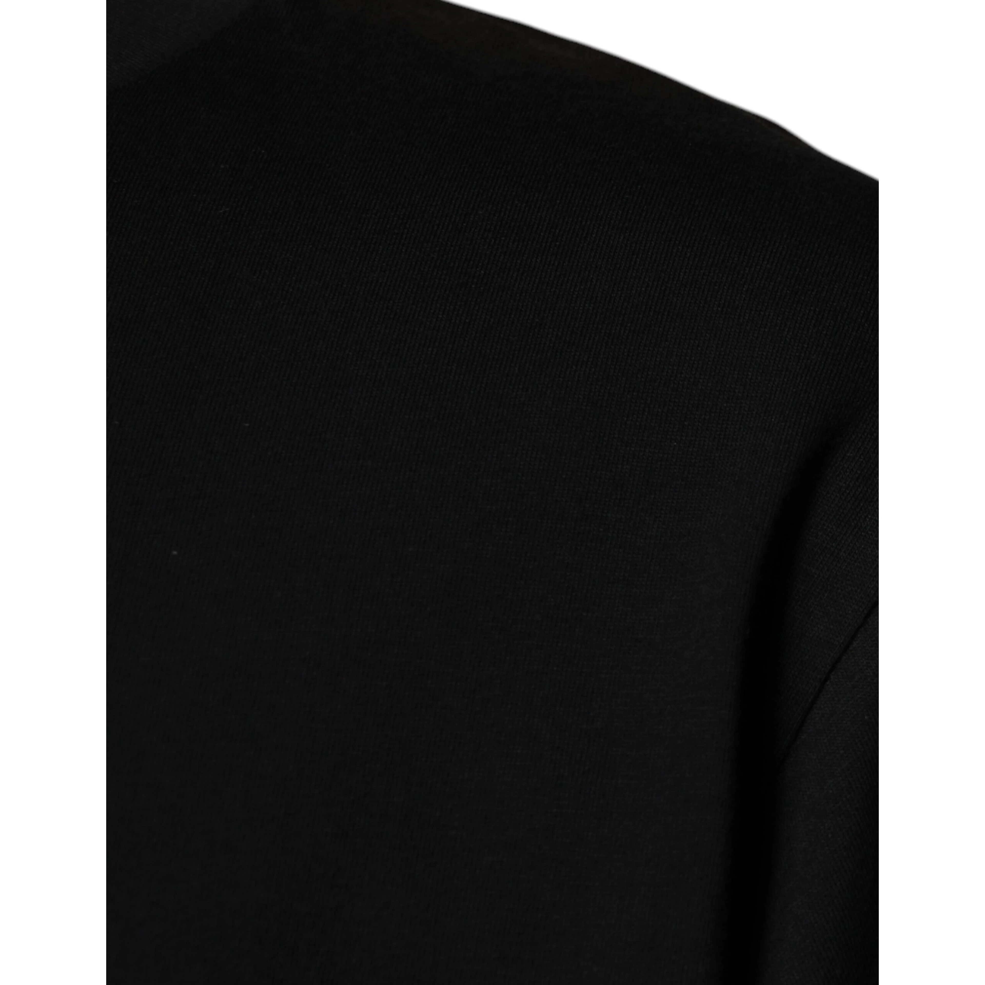 Black Crew Neck Short Sleeve T-shirt