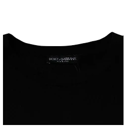 Black Crew Neck Short Sleeve T-shirt