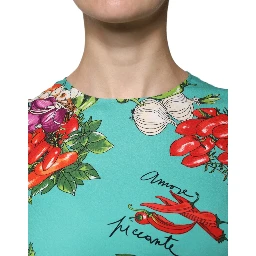 Multicolor Vegetables Sleeveless Tank Top