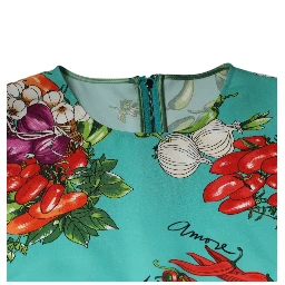 Multicolor Vegetables Sleeveless Tank Top