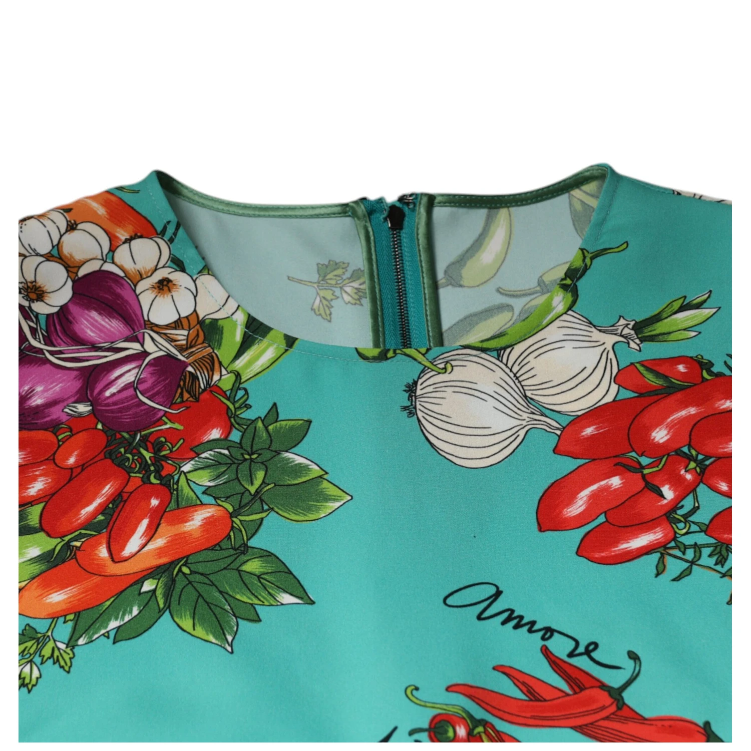 Multicolor Vegetables Sleeveless Tank Top