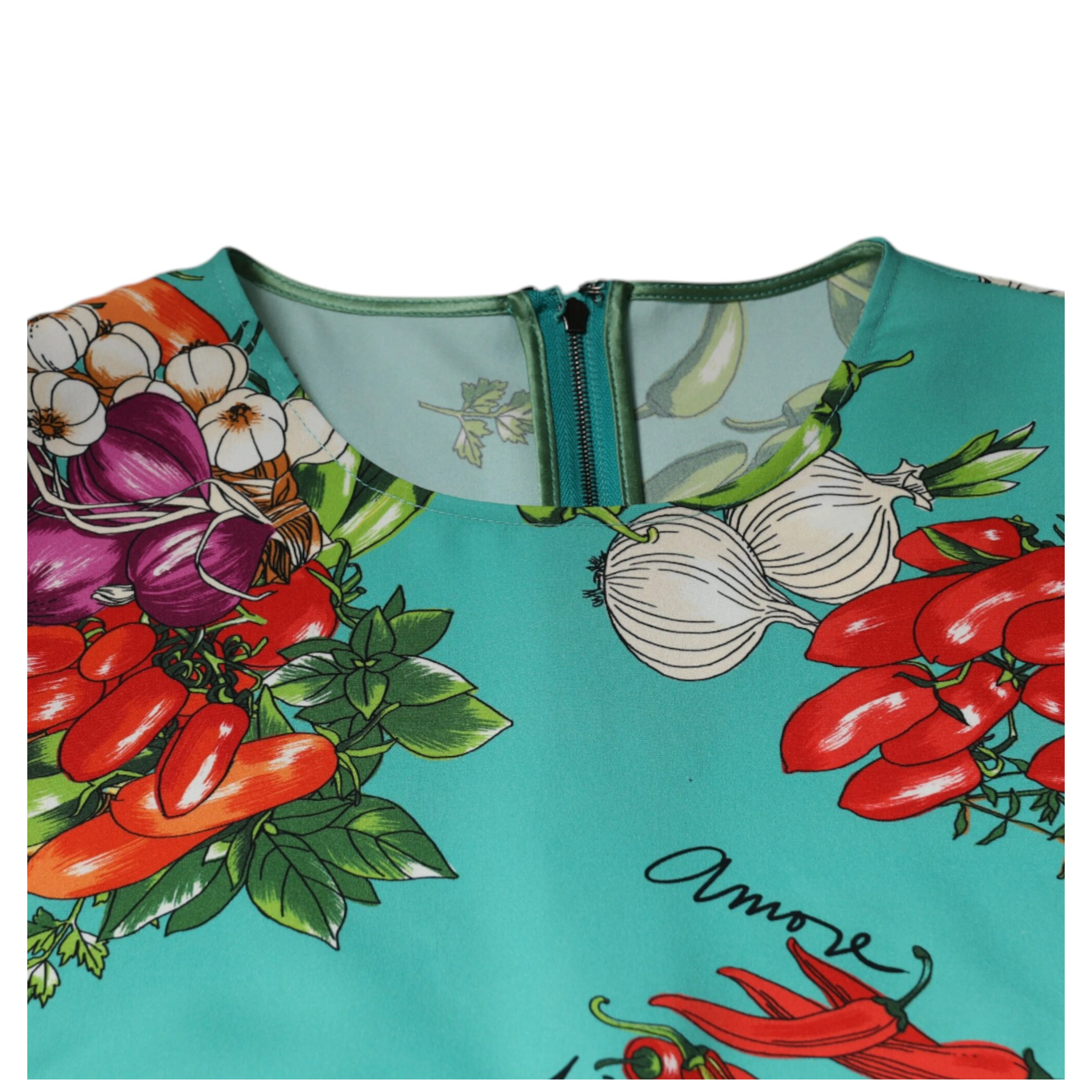 Multicolor Vegetables Sleeveless Tank Top