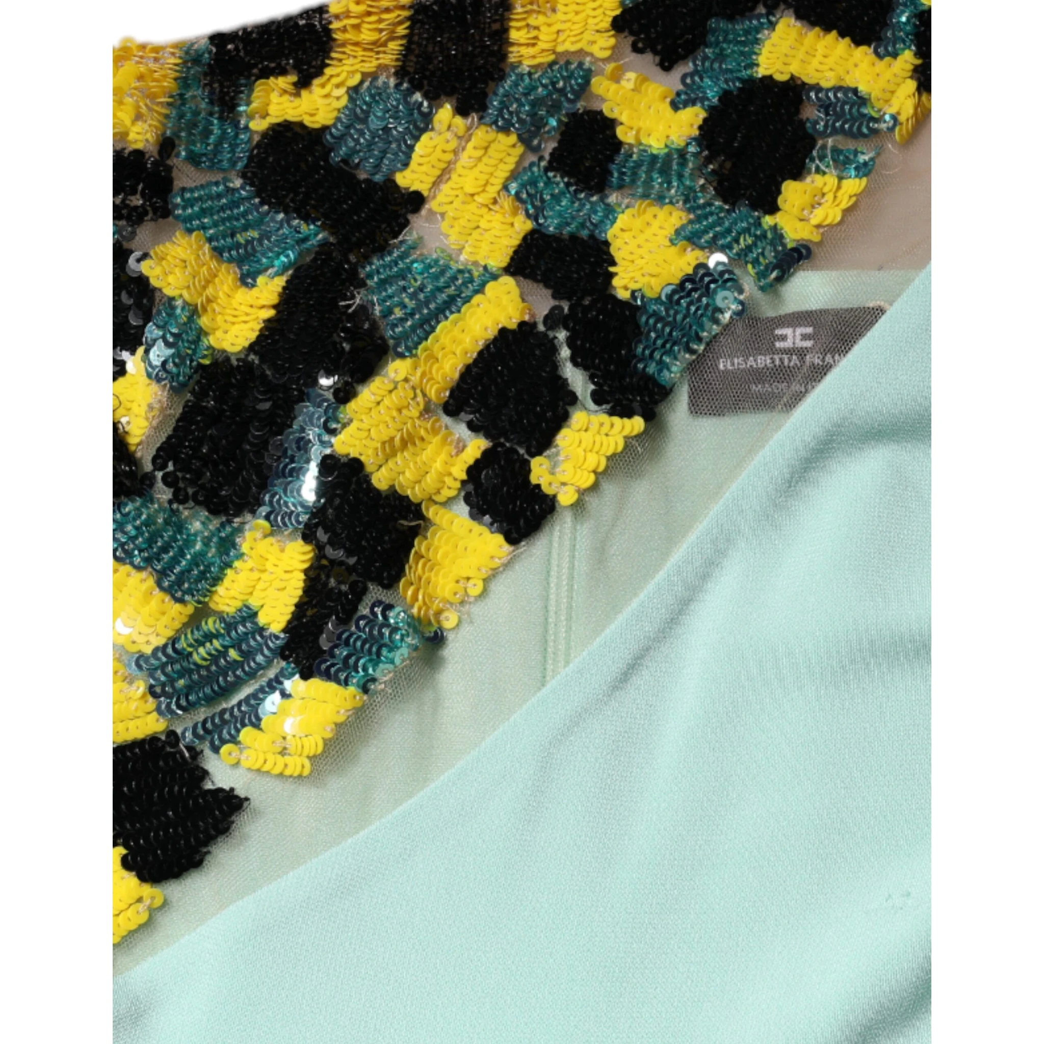 Mint Green One Shoulder Long Jumpsuit Dress