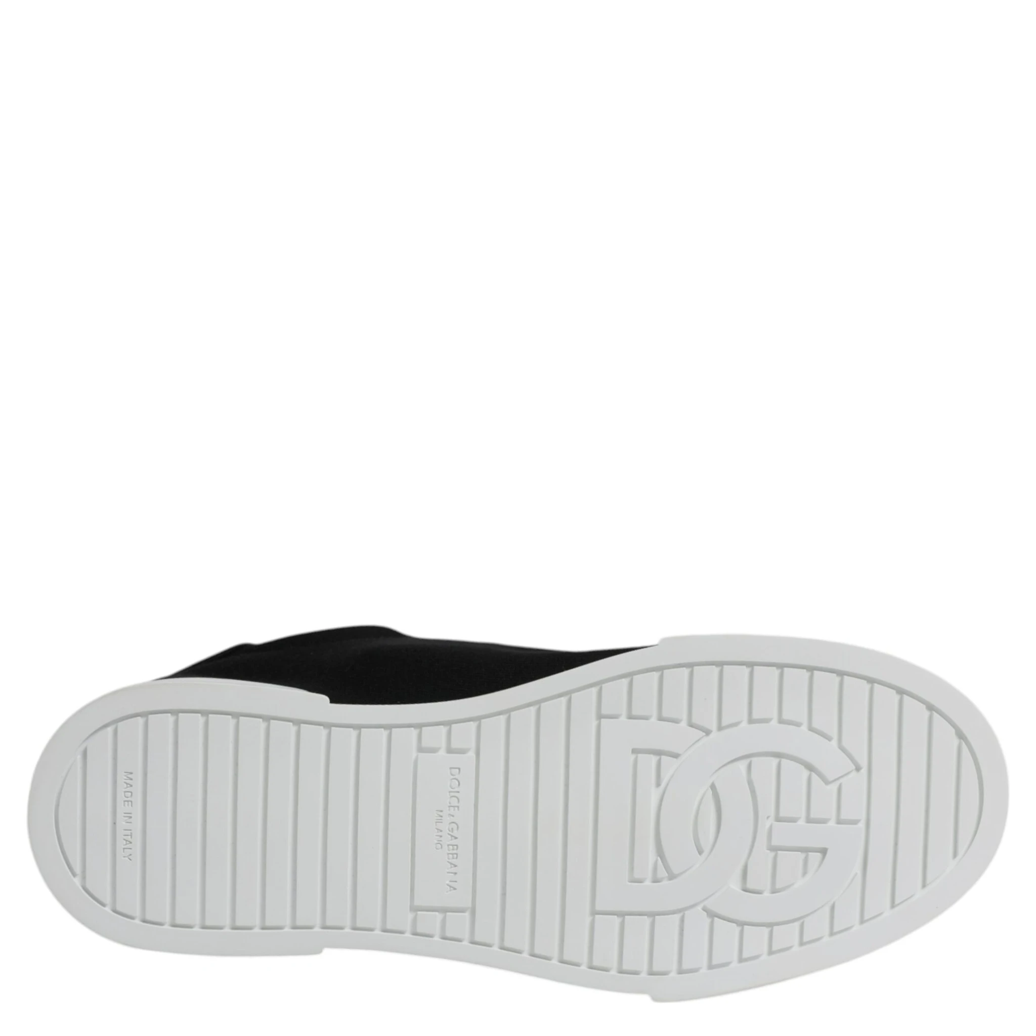 Black Portofino Low Top Sneakers Shoes