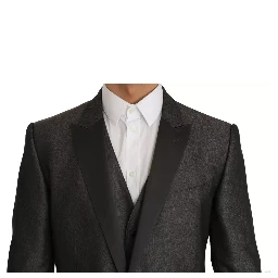 Gray MARTINI 2 Piece Vest Coat Blazer