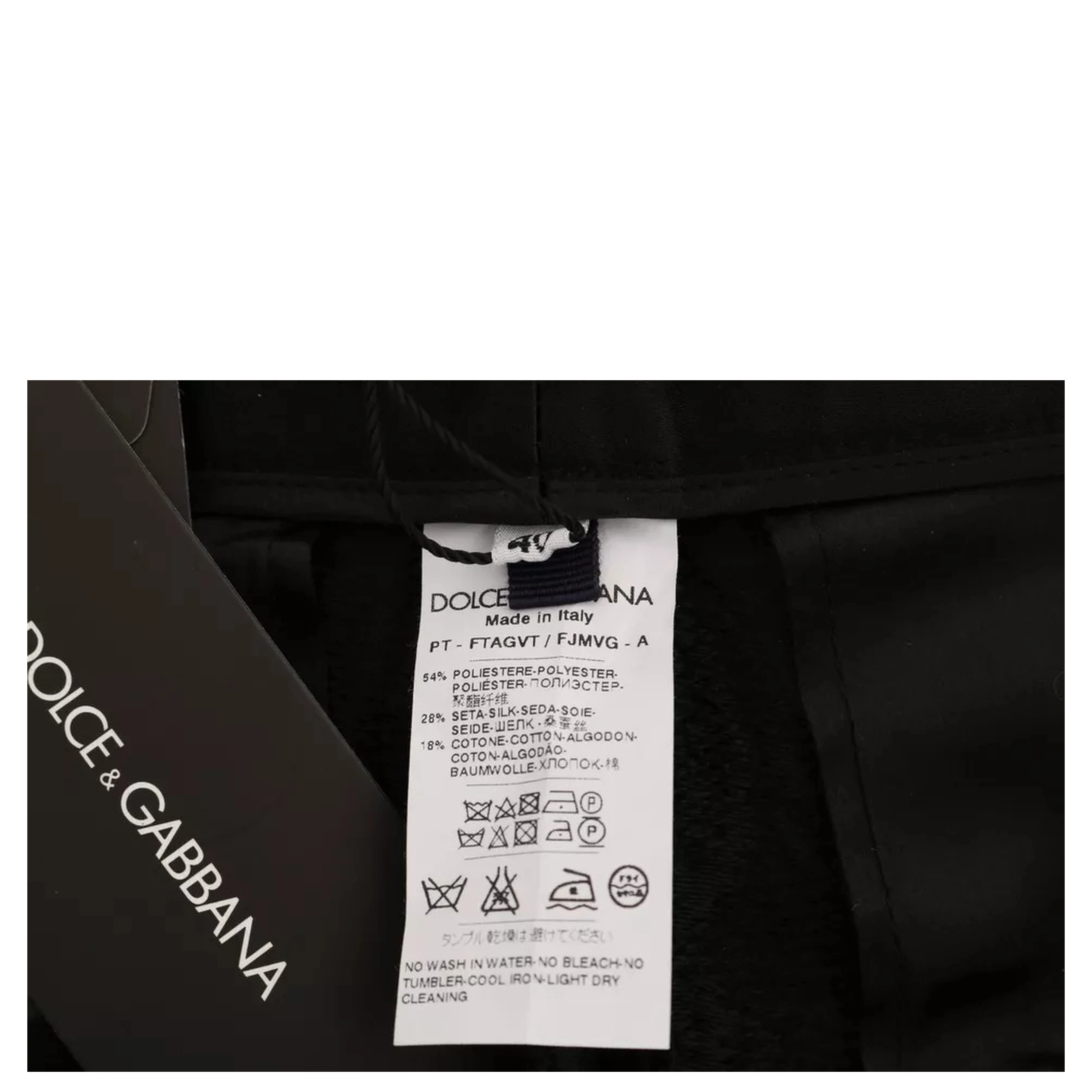 Black Floral Brocade High Waist Pants