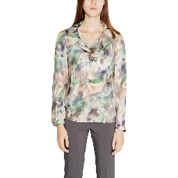 Green Polyester Blouse