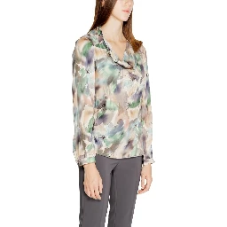 Green Polyester Blouse
