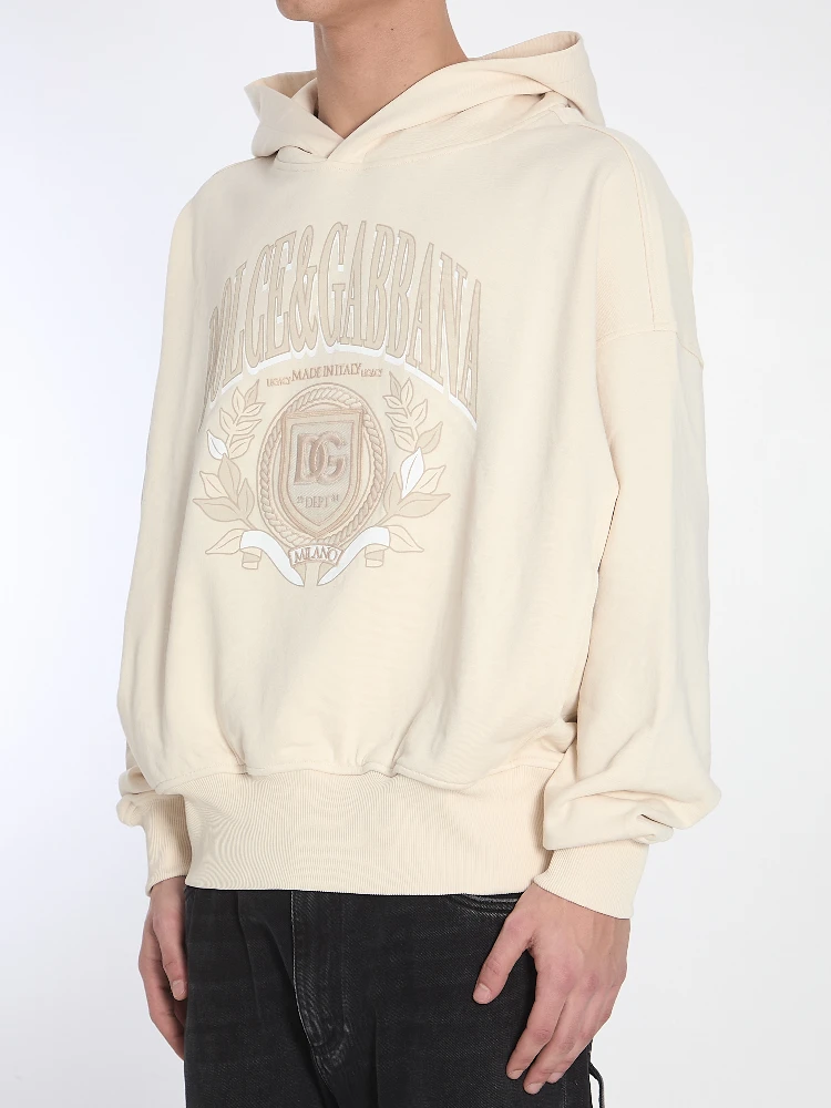 Hoodie with embroidery alternative