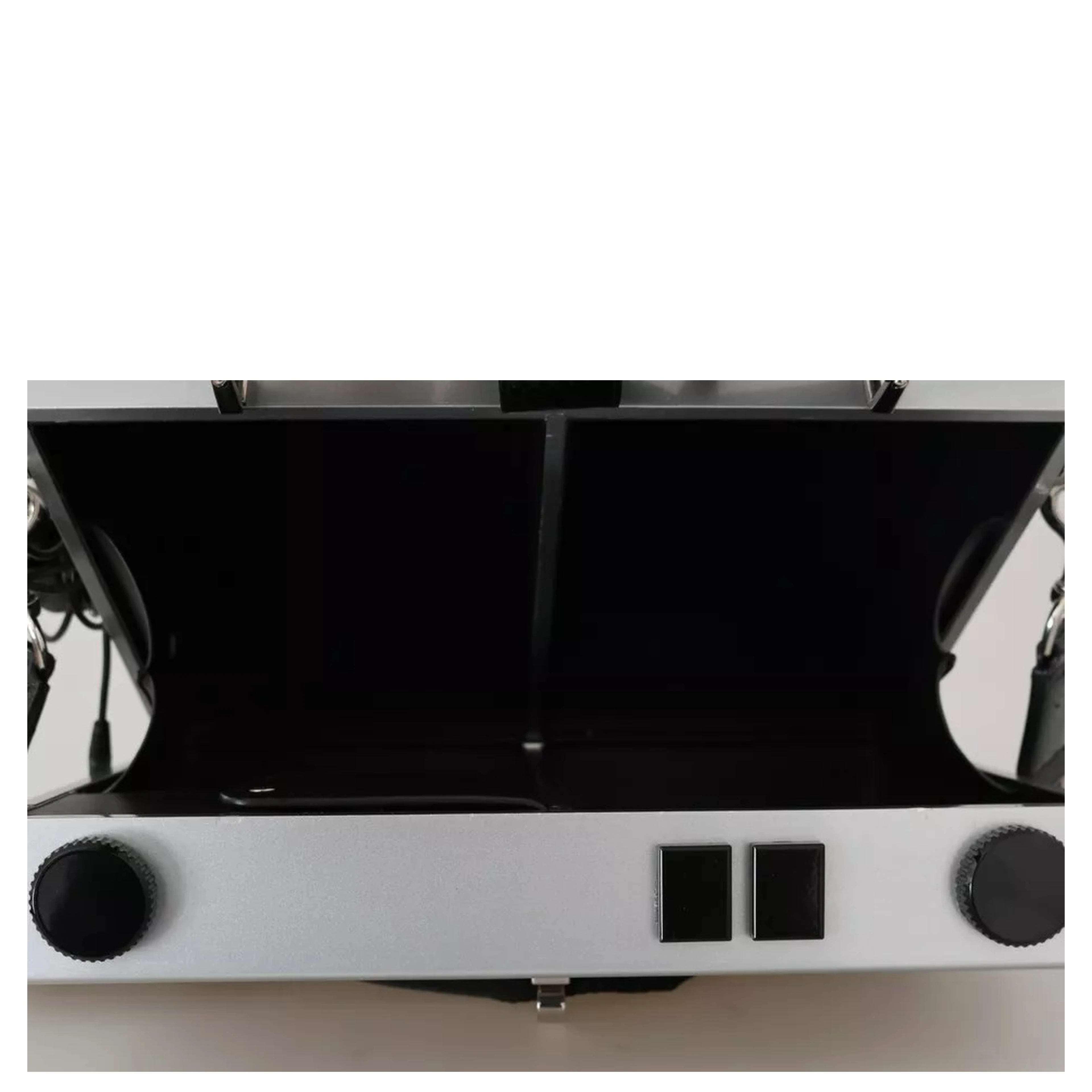 Silver Retro Radio Boombox Limited Edition Handmade Wood Bag
