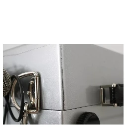 Silver Retro Radio Boombox Limited Edition Handmade Wood Bag