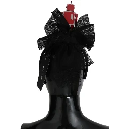 Red Black Robot Clear Crystal Headband Tiara Diadem