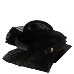 Red Black Robot Clear Crystal Headband Tiara Diadem