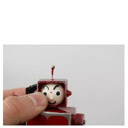 Red Black Robot Clear Crystal Headband Tiara Diadem