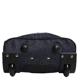 Blue Red Polyester Kids Back Pack Wheel Suitcase Bag