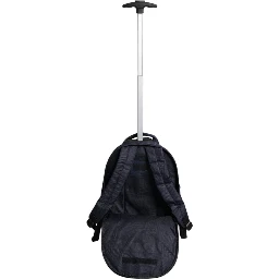 Blue Red Polyester Kids Back Pack Wheel Suitcase Bag