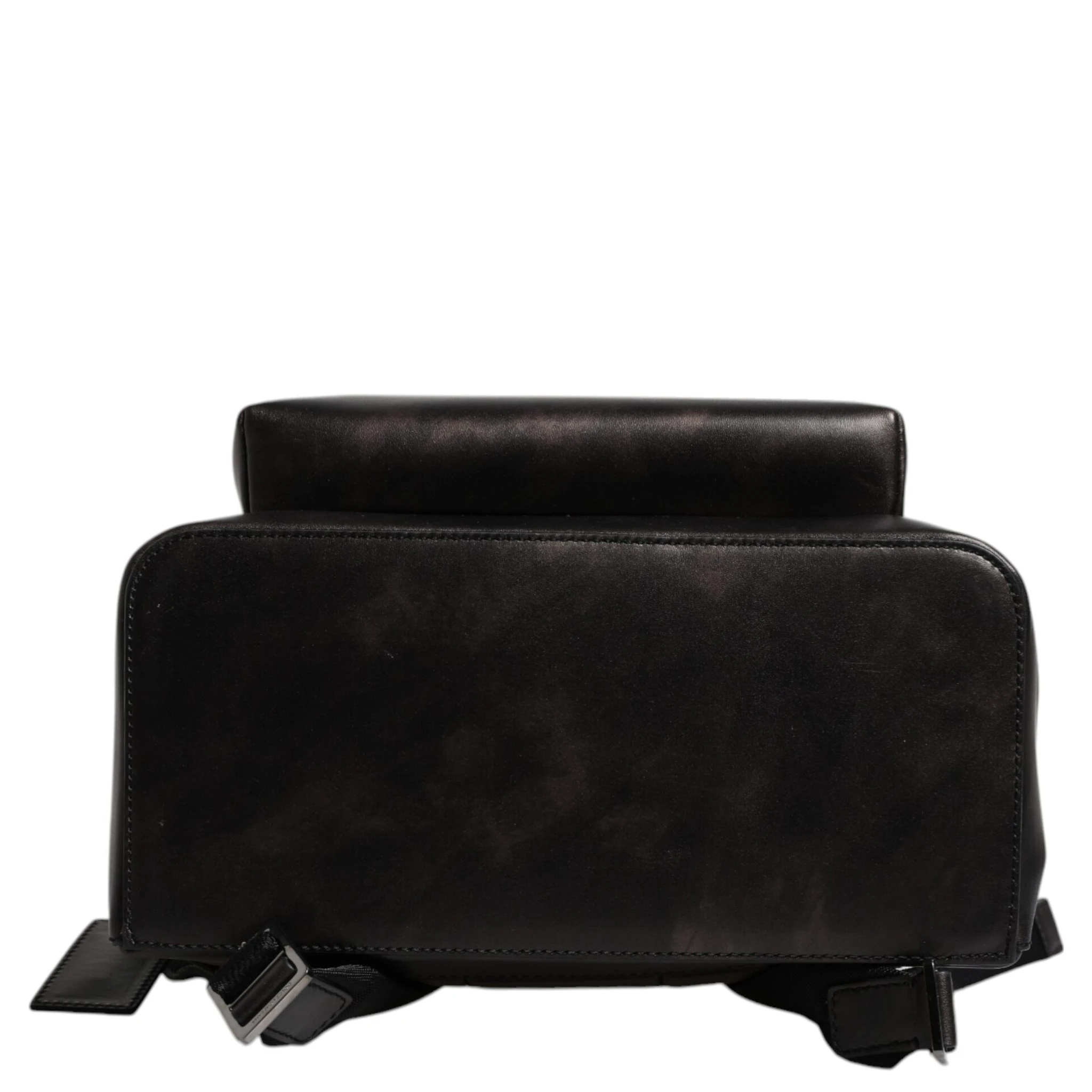 Bronze Leather School Travel Backpack Bag