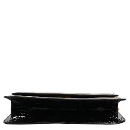 Beige DG Leopard Pattern Leather Crossbody Bag