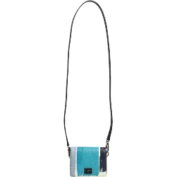 Multicolor Leather DG Logo Bifold Card Holder Wallet