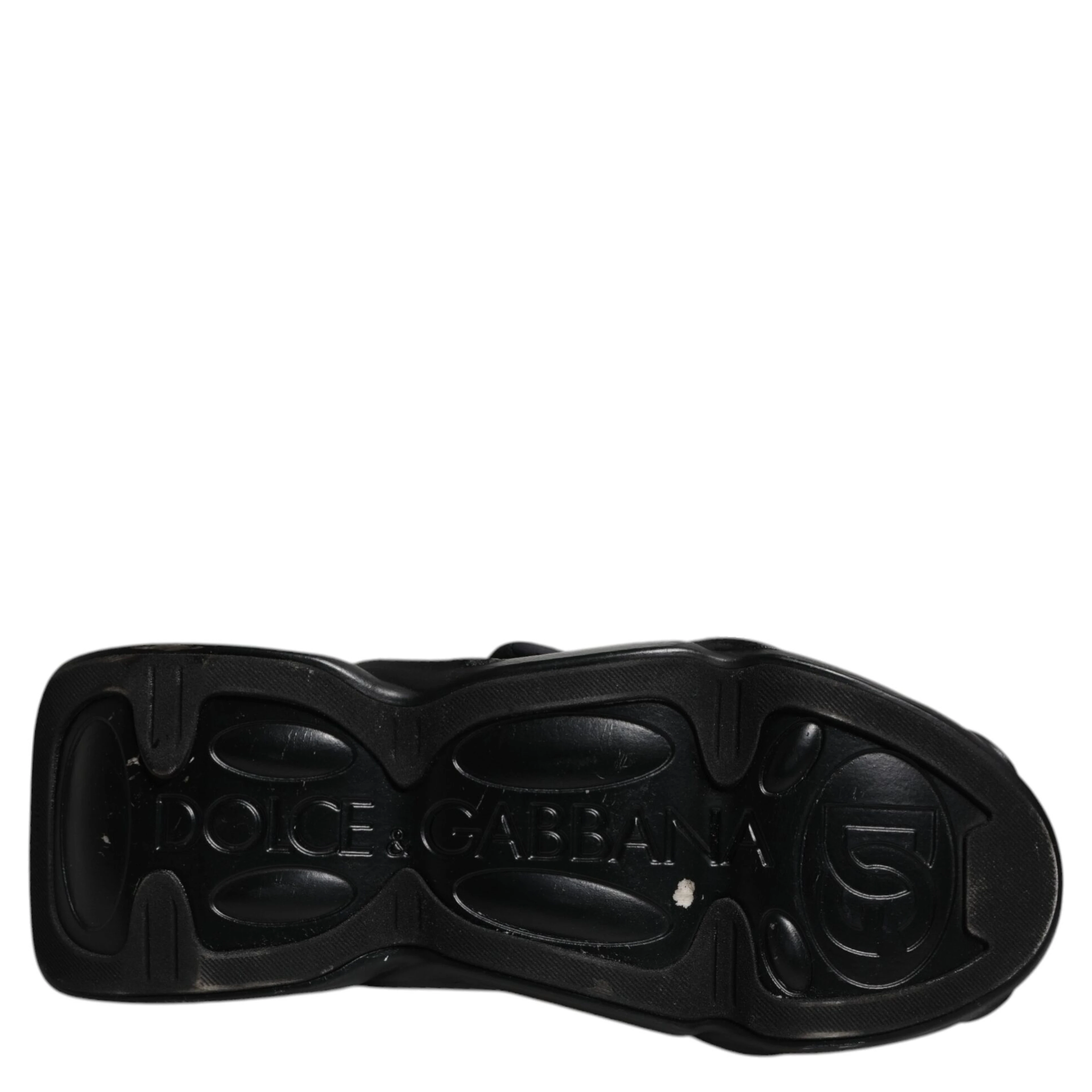 Black Slip On Wave Quilted Sneakers Shoes