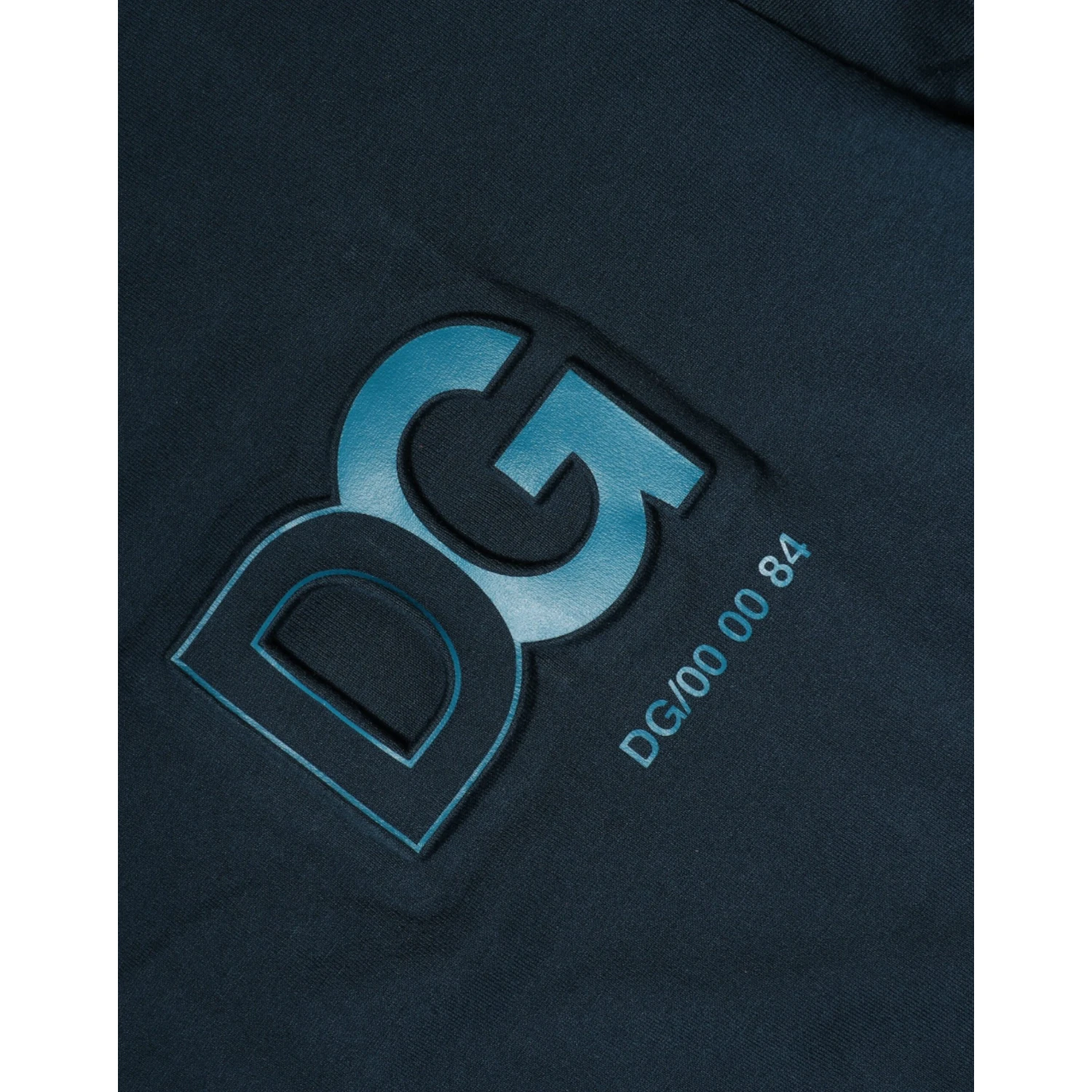 Blue Logo Crew Neck Short Sleeves T-shirt
