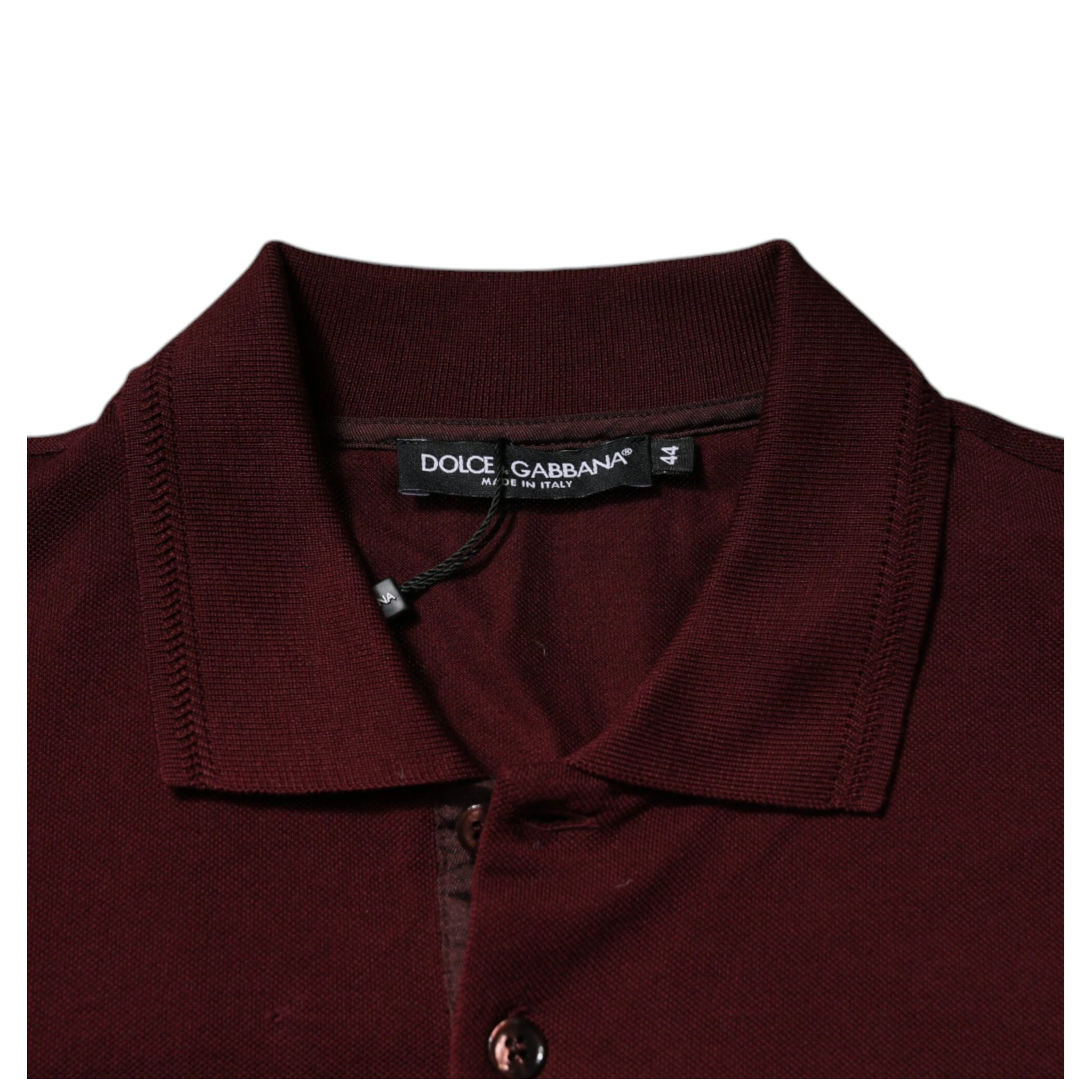 Maroon Collared Short Sleeves Polo T-shirt