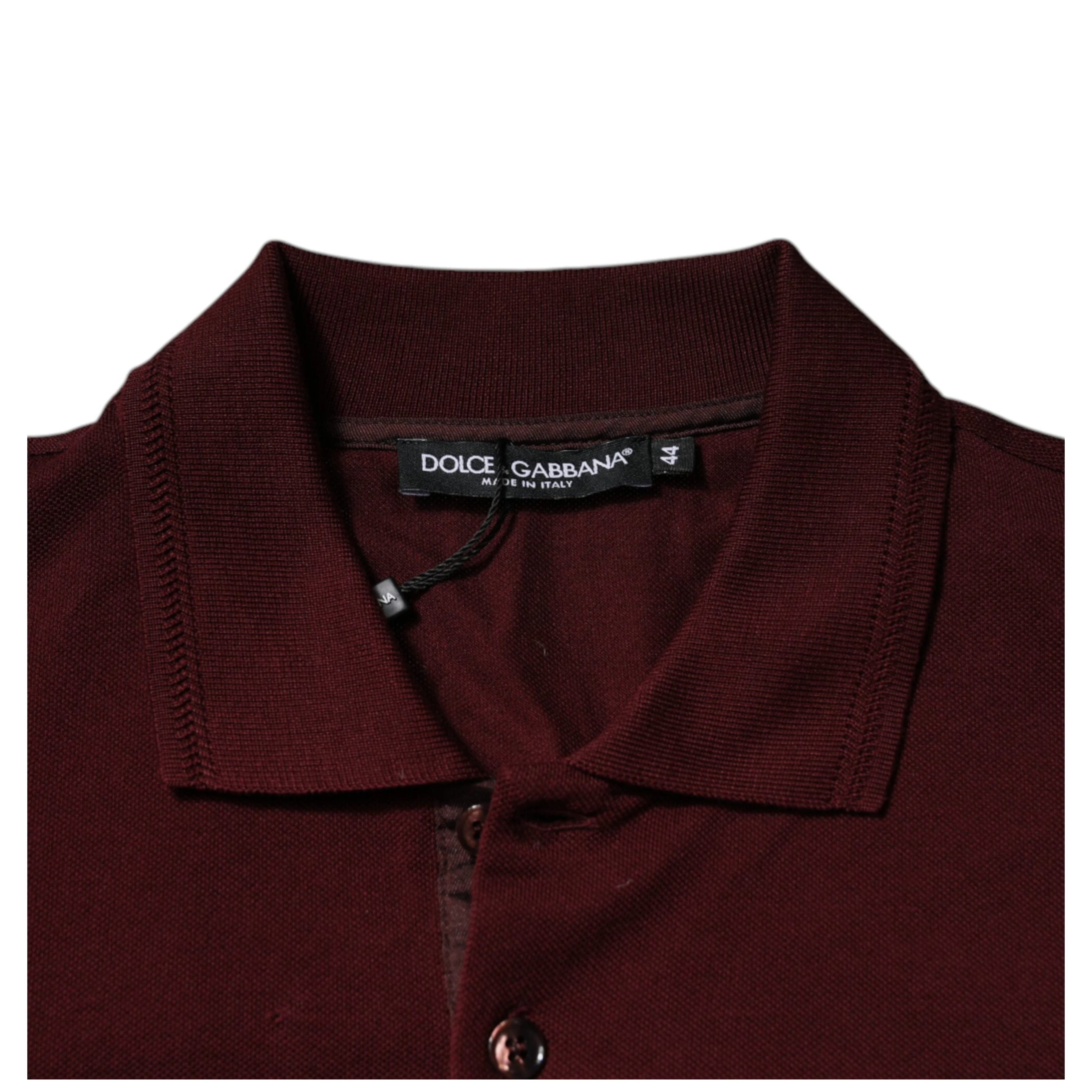 Maroon Collared Short Sleeves Polo T-shirt