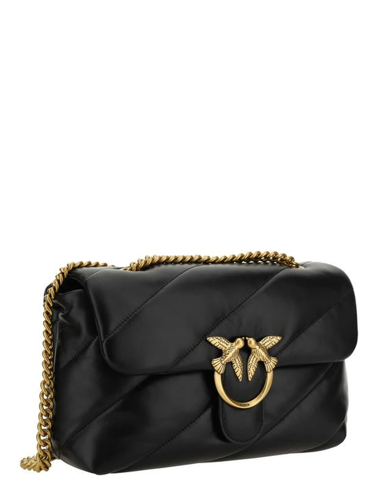 Black Calf Leather Bos Taurus Shoulder Bag alternative