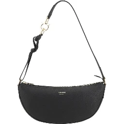 Black Calf Leather Bos Taurus Shoulder Bag